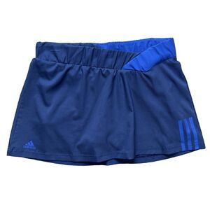 Adidas Climalite Response Tennis Skirt Blue Size M/L Womens Skort
